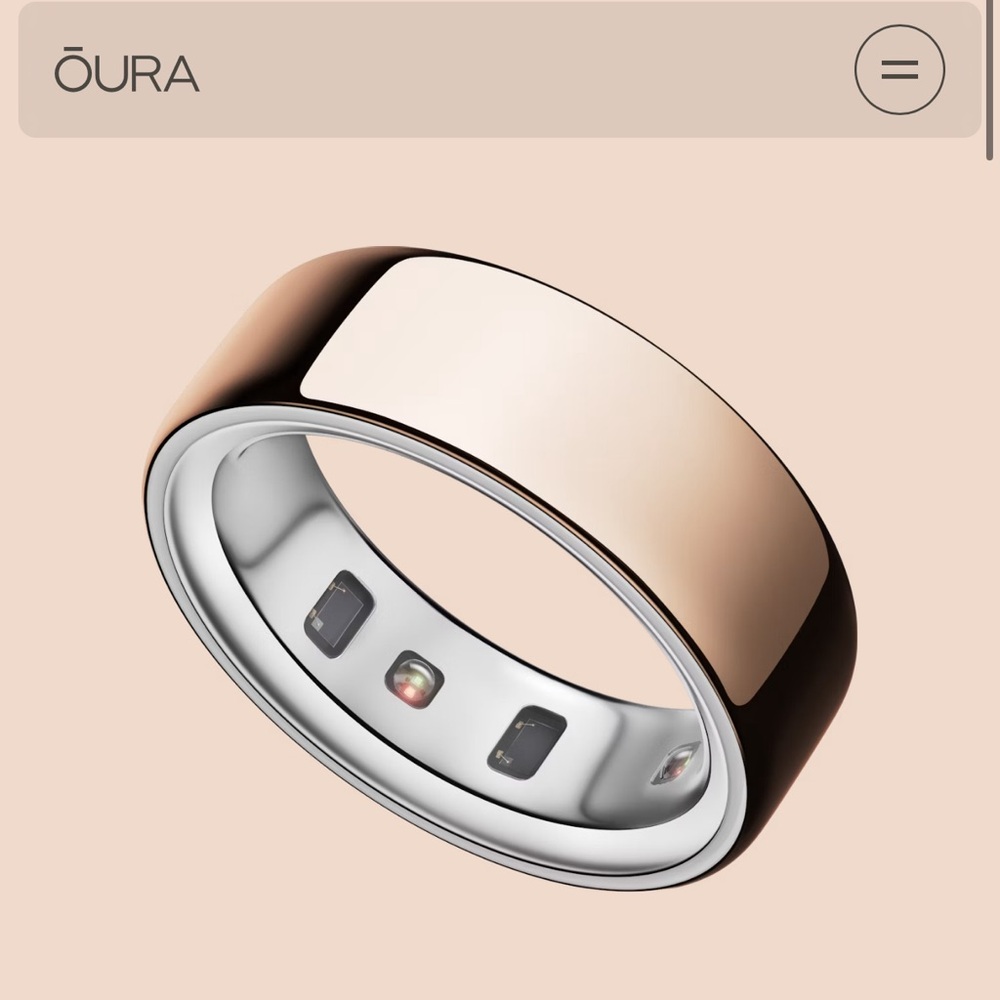 Oura Ring 4 rose gold